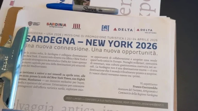 Sardegna–USA 2026: New York sotto il segno dell’isola